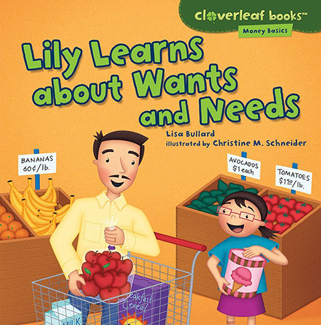 Lily Learns About Wants and Needs Book Cover
